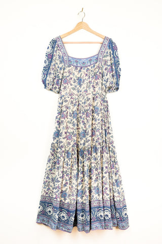Pre-Loved Folksong Square Neck Gown - FINAL SALE