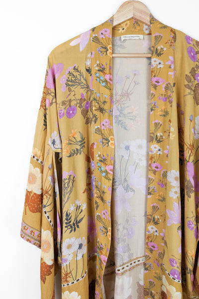Pre-Loved Wild Bloom Short Robe - FINAL SALE