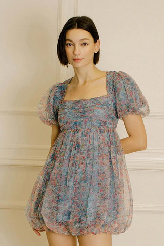 Ditsy Floral Mini Dress - FINAL SALE