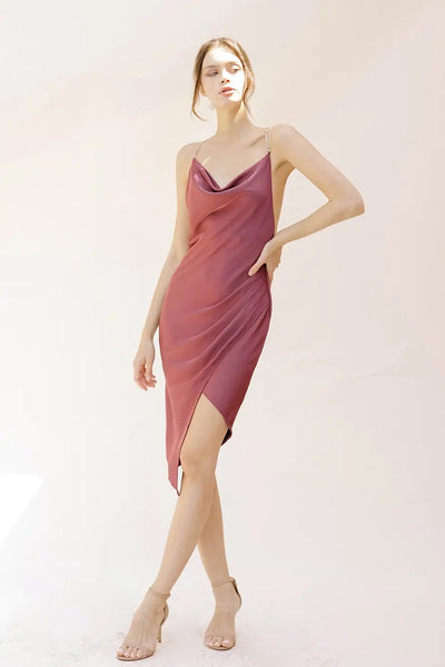 Asymmetric Midi Dress - FINAL SALE