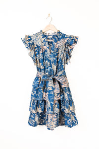 Pre-Loved Lulua Printed Cotton Mini Dress