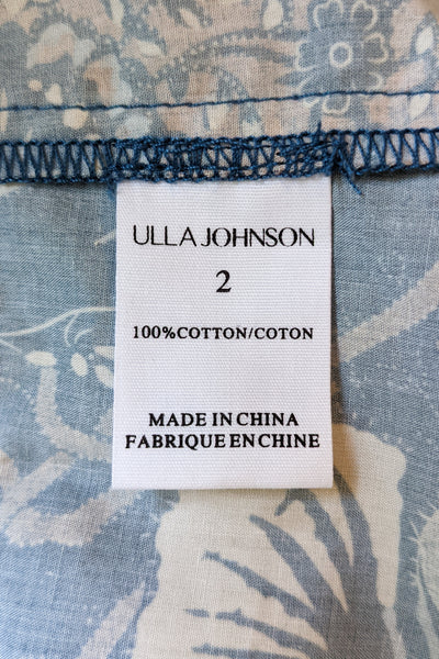 Pre-Loved Lulua Printed Cotton Mini Dress