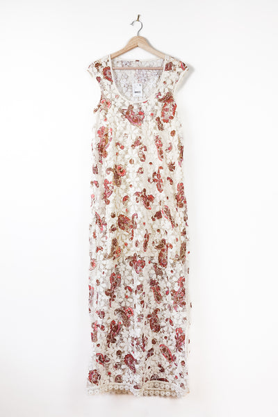 Pre-Loved Lilly Lace Maxi Dress - Ivory