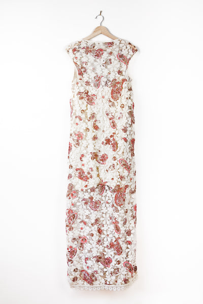 Pre-Loved Lilly Lace Maxi Dress - Ivory