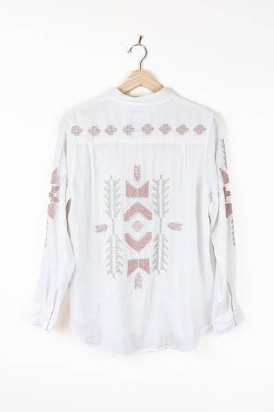 Pre-Loved Charli Shirt - Tulum Embroidery