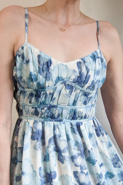 Watercolor Maxi Dress - FINAL SALE