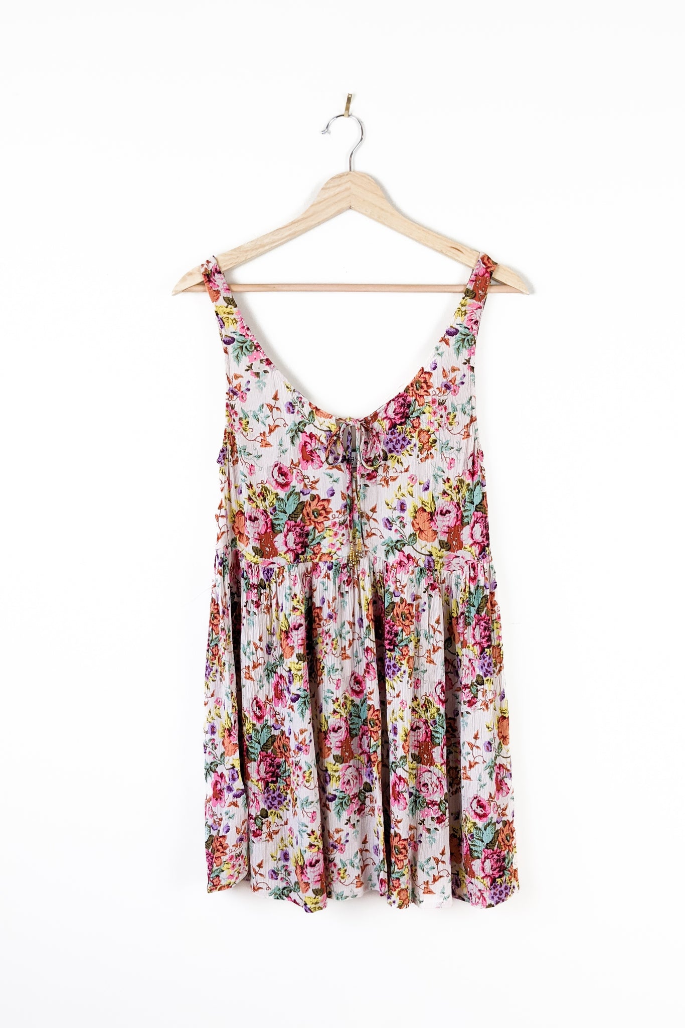 Pre-Loved Long Beach Market Day Dress - Natural