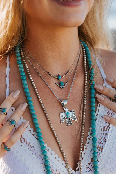 Aindrea Turquoise Necklace - FINAL SALE