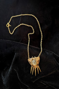Fringed Creepy-Crawly Necklace - FINAL SALE
