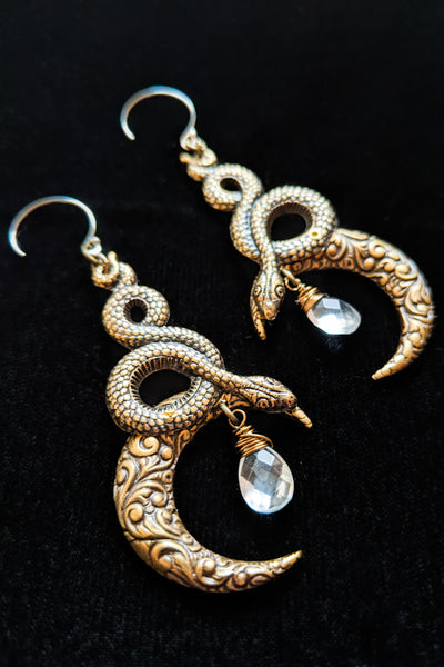 Moon of Ishtar Earrings - FINAL SALE