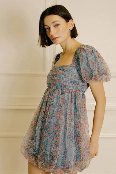 Ditsy Floral Mini Dress - FINAL SALE