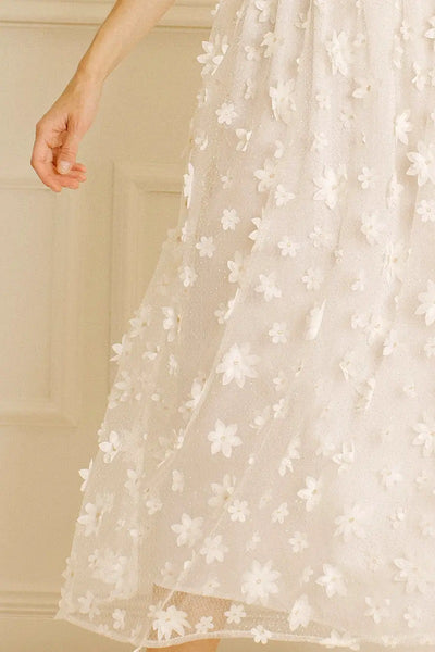 Daisy Applique Midi Dress - FINAL SALE
